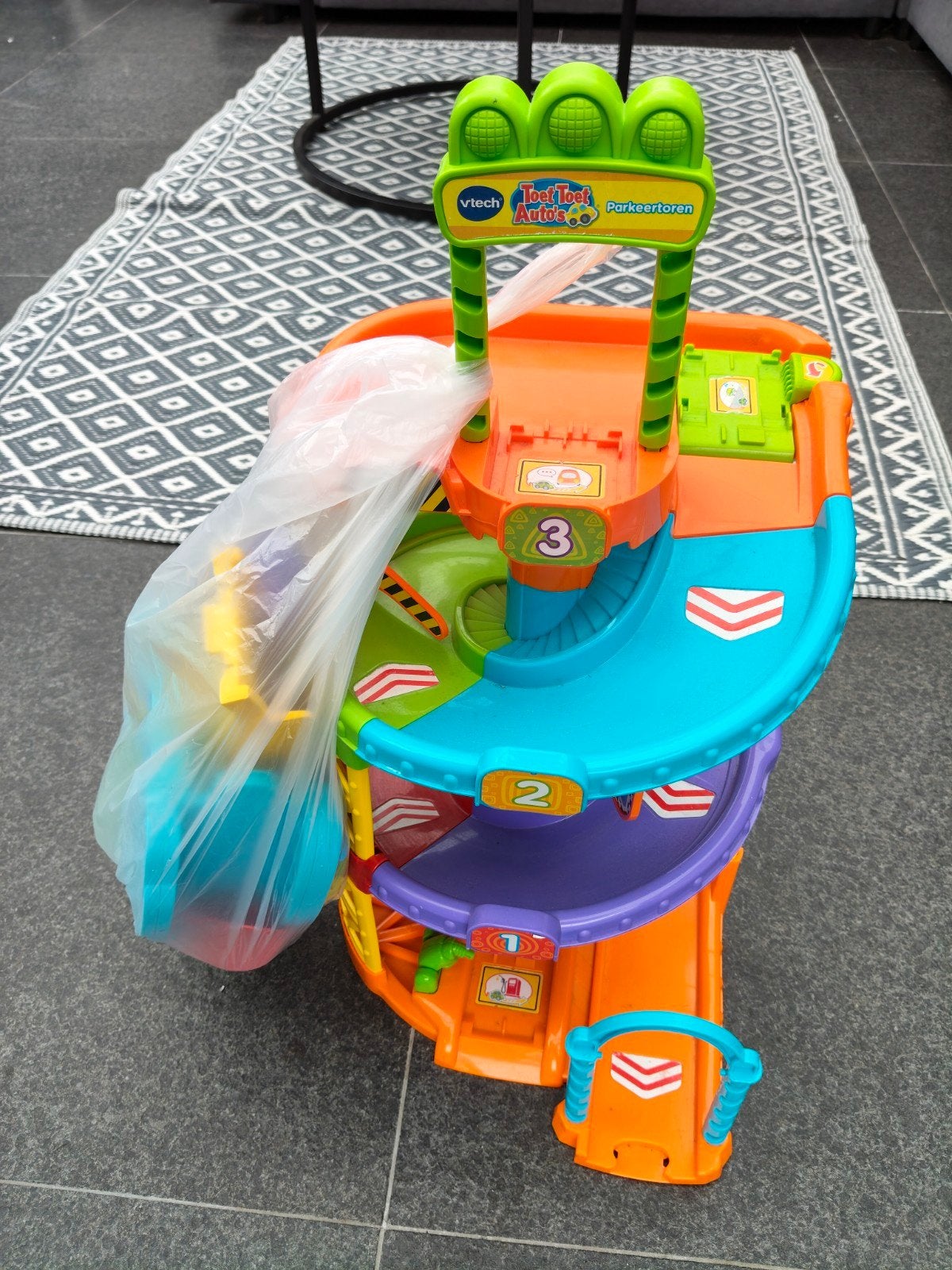 VTech Toet Toet Auto's Parkeertoren, Ophalen, Gebruikt, 2 tot 4 jaar