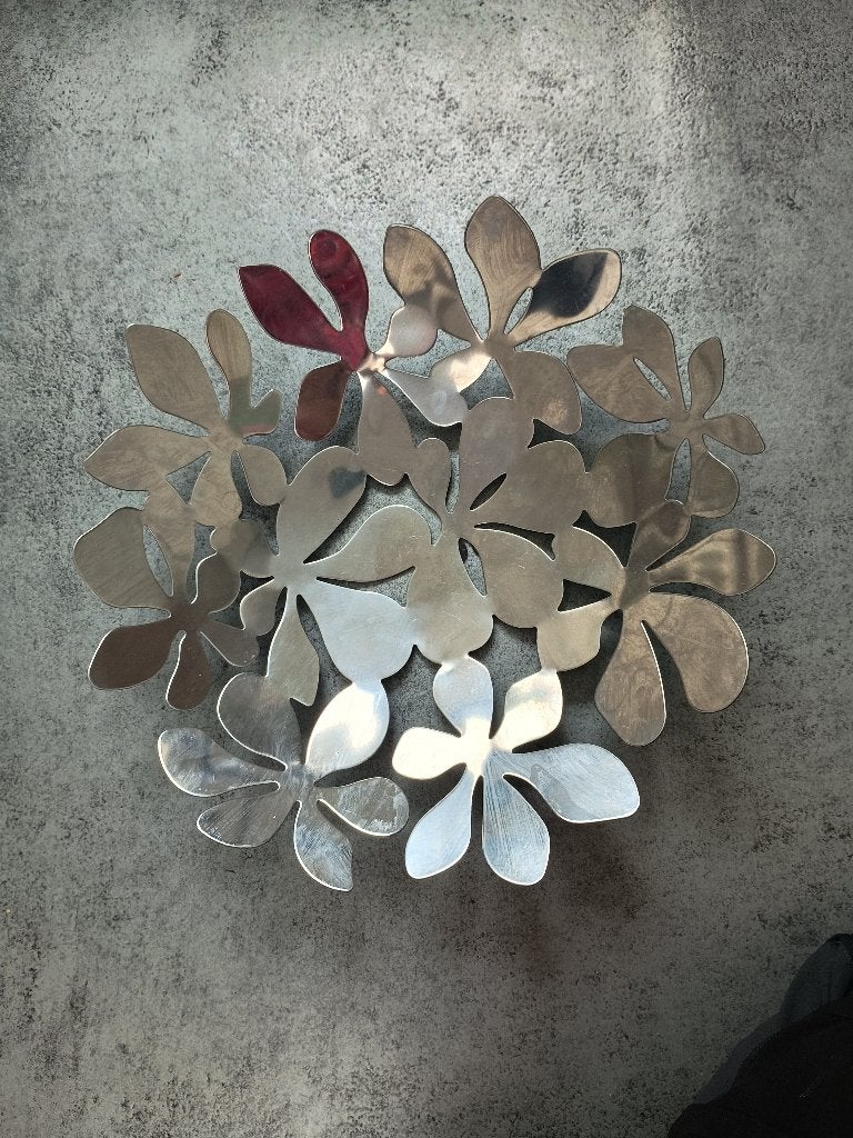 Fruitschaal modern design, Ophalen, Schaal, Zo goed als nieuw, Metaal