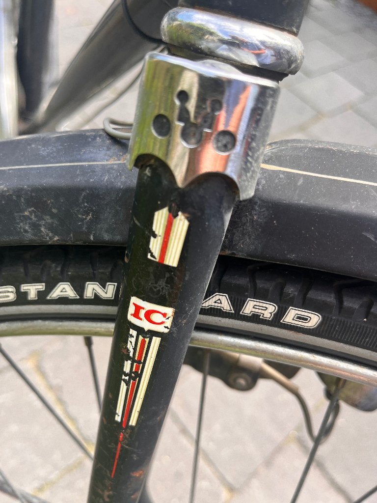 Fongers fiets, Ophalen, Terugtraprem, Jaren '60 of nieuwer, Fongers