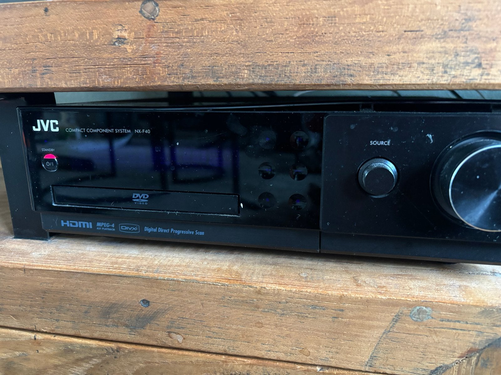 JVC DVD/CD speler - Compact Component System NX-F10, Ophalen, Gebruikt, Dvd-speler, JVC