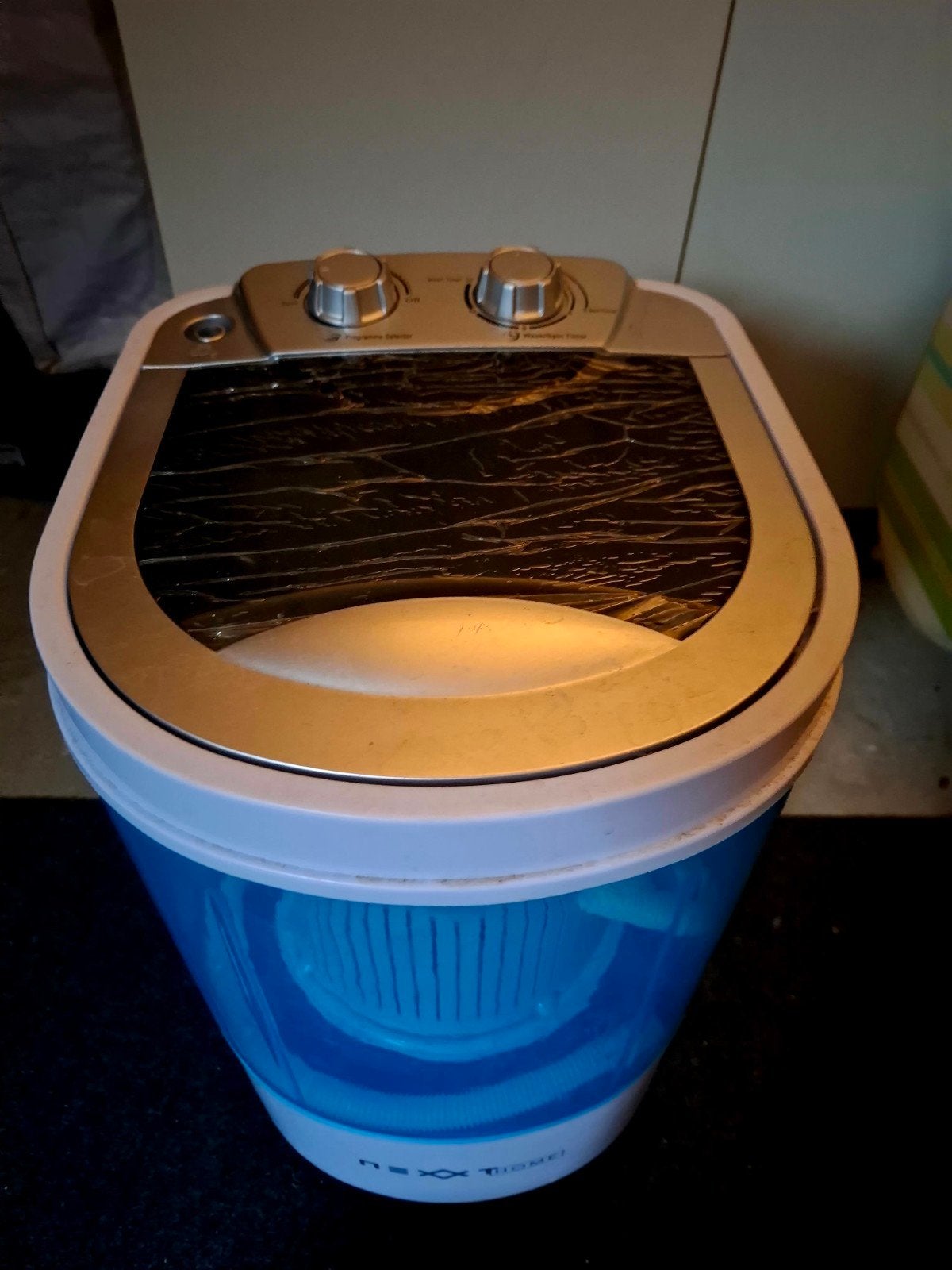 Mini Wasmachine met Centrifuge, Minder dan 1200 toeren, Minder dan 85 cm, Minder dan 4 kg, Bovenlader
