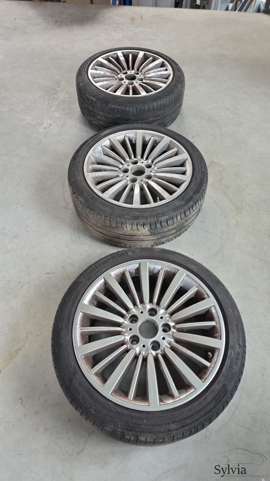 3 Velgen 18 inch incl. banden styling 416 BMW 3 / 4 serie F3, Auto-onderdelen, Banden en Velgen, Gebruikt, -, -, Banden en Velgen