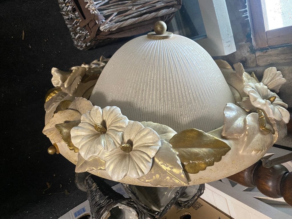 Prachtige decoratie stuk voor aan plafond, Ophalen, Brocante, Meerkleurig, Zo goed als nieuw