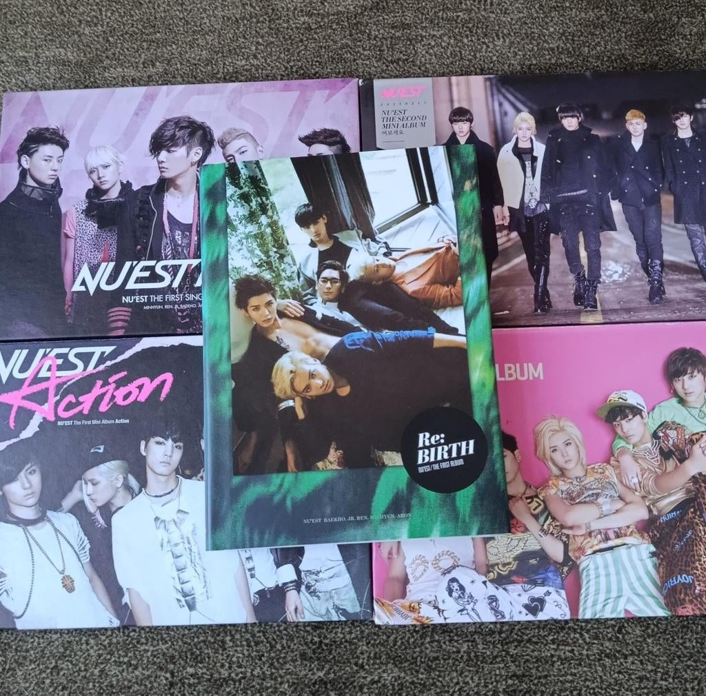 Nu'est kpop oude albums set, Ophalen of Verzenden, Zo goed als nieuw, Aziatisch