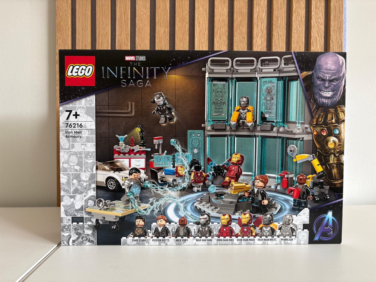 LEGO Marvel Iron Man Armory 76216 - Nieuw in doos, Kinderen en Baby's, Speelgoed | Duplo en Lego, Verzenden, Marvel, Lego, Nieuw