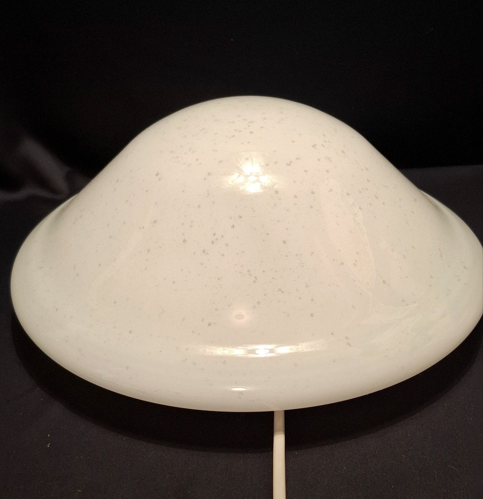 Mushroom paddenstoel plafondlamp jrn60,lees de beschrijving, Huis en Inrichting, Meerkleurig, Zo goed als nieuw, Glas, E27 (groot)