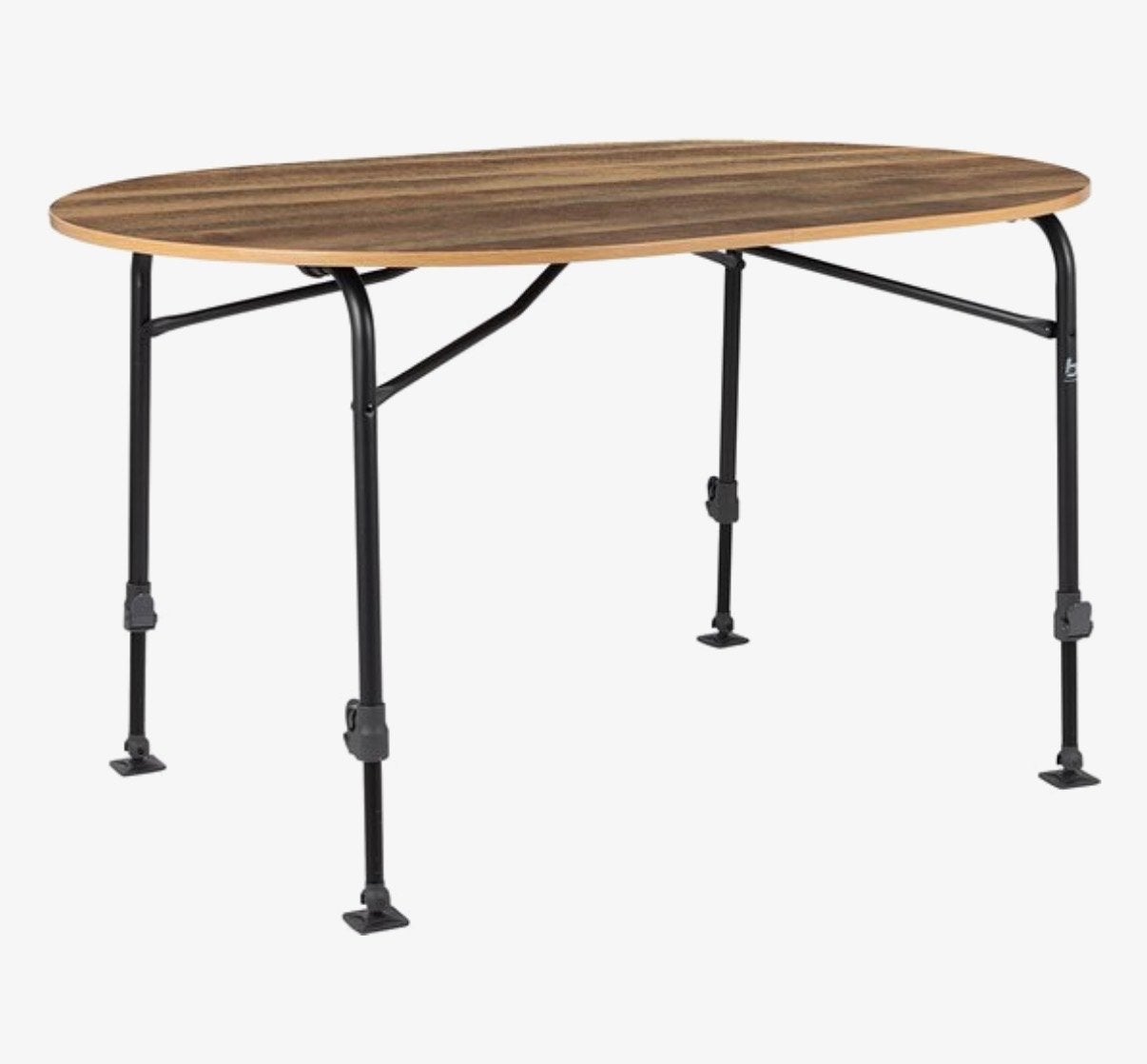 Lichtgewicht & Stabiele Campingtafel met Houtlook Blad, Ophalen, Nieuw, Campingtafel