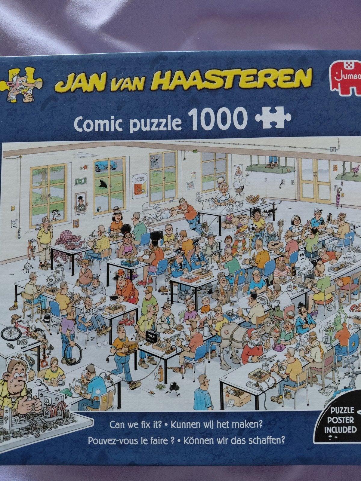 jan van haasteren  1000 stukjes, Ophalen, 500 t/m 1500 stukjes, Zo goed als nieuw