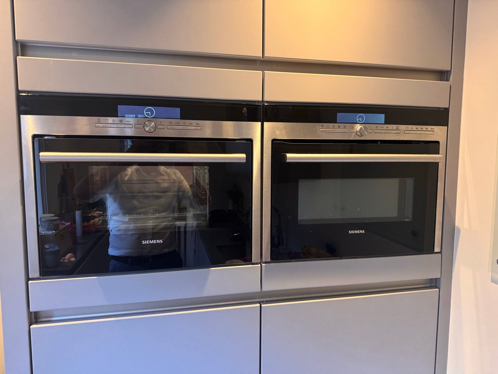 Siemens Combi-oven en stoomoven - Inbouw, 45 tot 50 cm, Siemens, Ophalen of Verzenden, Hete lucht