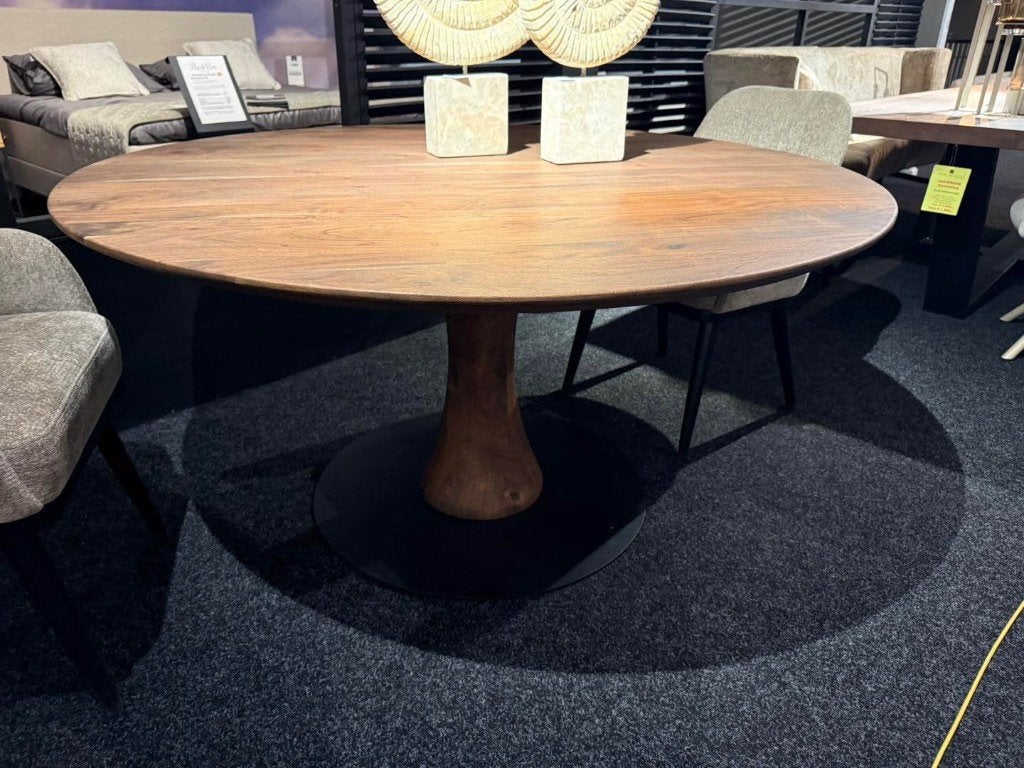 Eettafel Ø150cm Acacia Hout, Ophalen, Hertogensingel 97 Oss, Rond, Nieuw