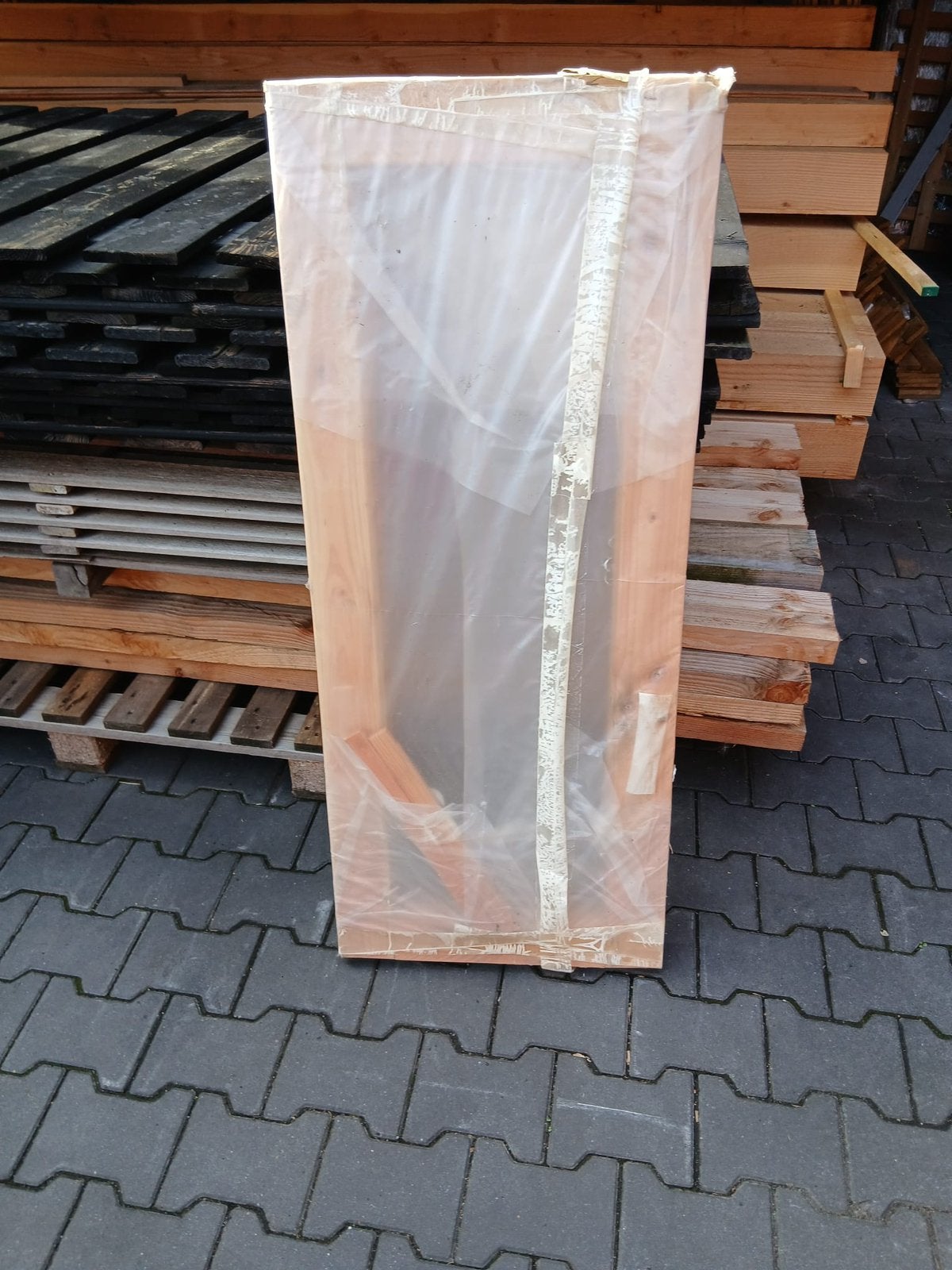 Douglas raam met kozijn, Raamkozijn, Nieuw, Hout, Ophalen