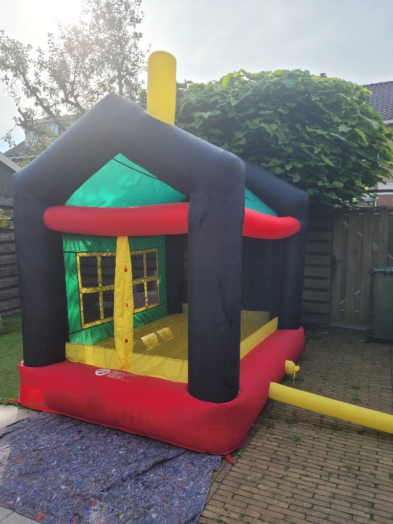 Springkussen, Ophalen, Zo goed als nieuw