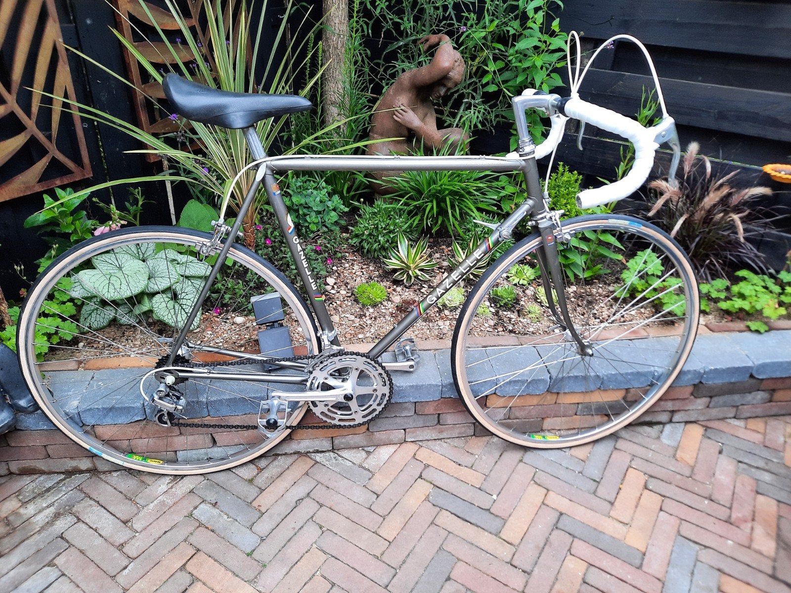 Vintage Gazelle Champion Mondial 1981 racefiets, Fietsen en Brommers, 55 tot 59 cm, Ophalen