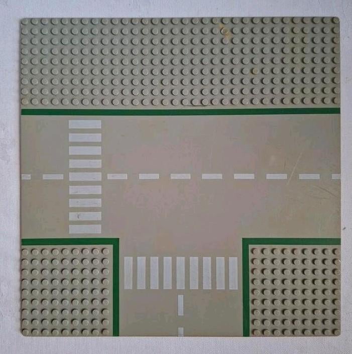 Lego wegplaat plaat T splitsing, Ophalen of Verzenden, Gebruikt, Lego