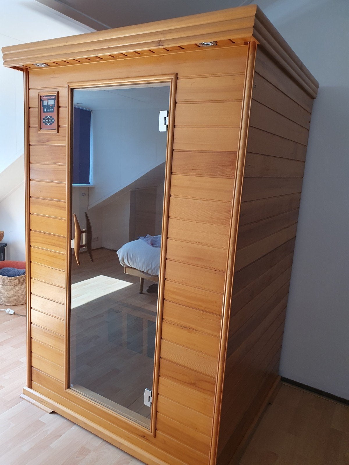 Infrarood sauna, Ophalen, Gebruikt, Complete sauna