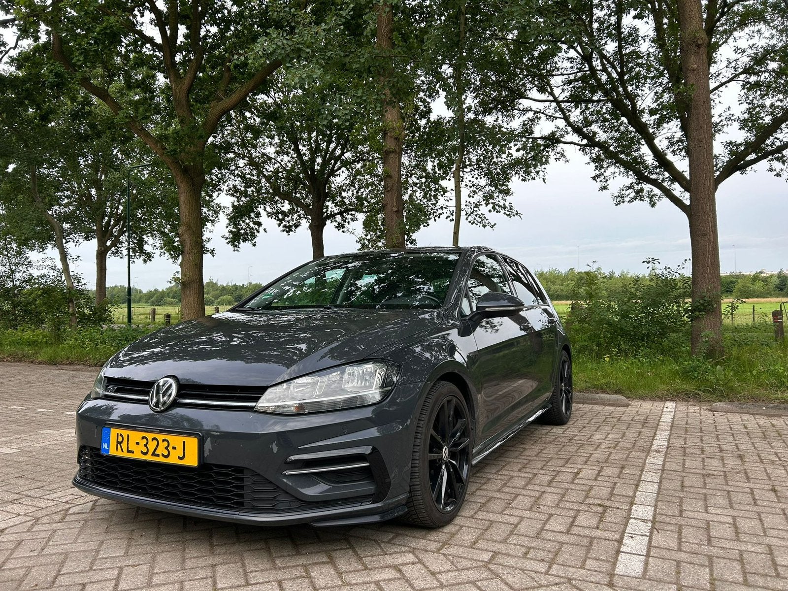 Volkswagen Golf 1.5 TSI 150pk 7-DSG 2018 Grijs, 1498 cc, Zwart, 4 cilinders, Alcantara