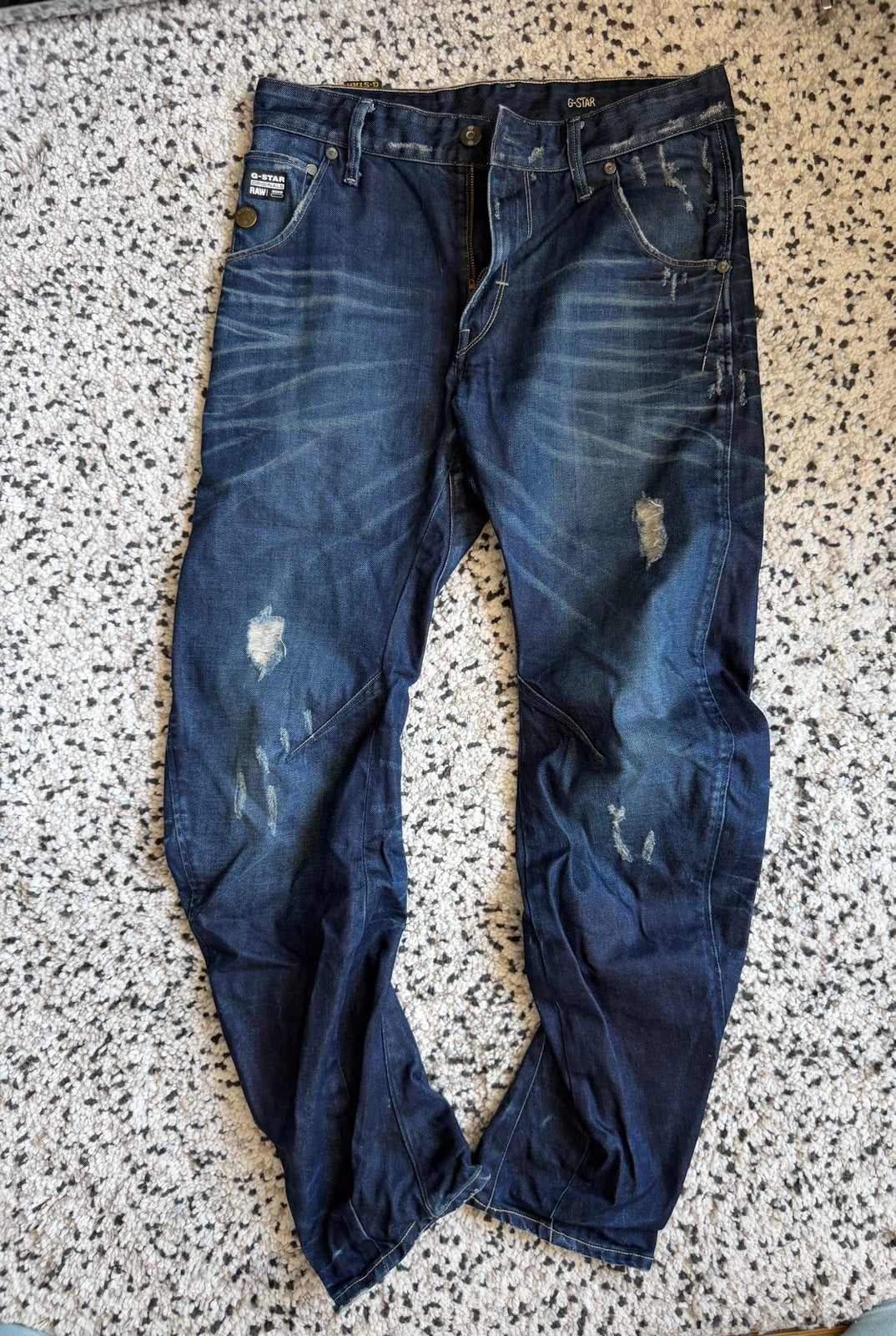 G-star arc 3d loose taped size31/30, Ophalen of Verzenden, Zo goed als nieuw, Blauw, Overige jeansmaten
