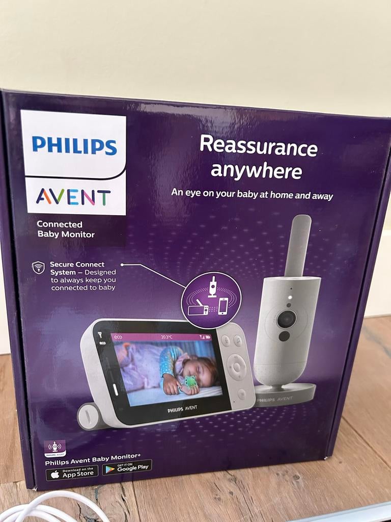 Philips Avent Connected Baby Monitor, Kinderen en Baby's, Babyfoons, Ophalen of Verzenden, Zo goed als nieuw, 250 meter of meer