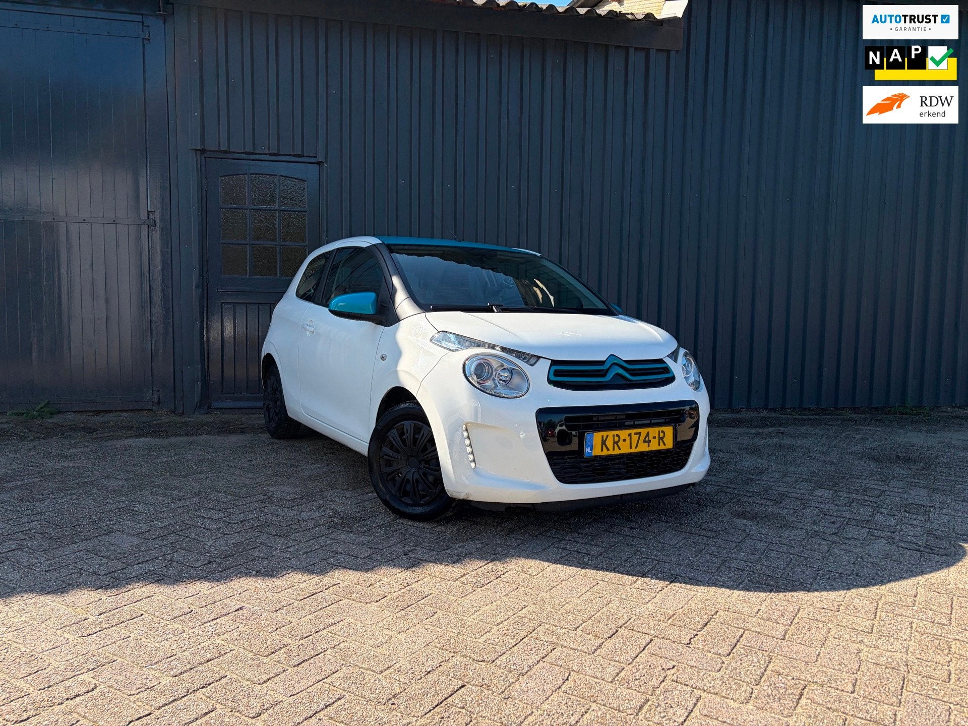 Citroen C1 1.0 | Airco | Two-Tone | APK 07-2027 |, Auto's, Voorwielaandrijving, Gebruikt, Euro 6, 4 stoelen
