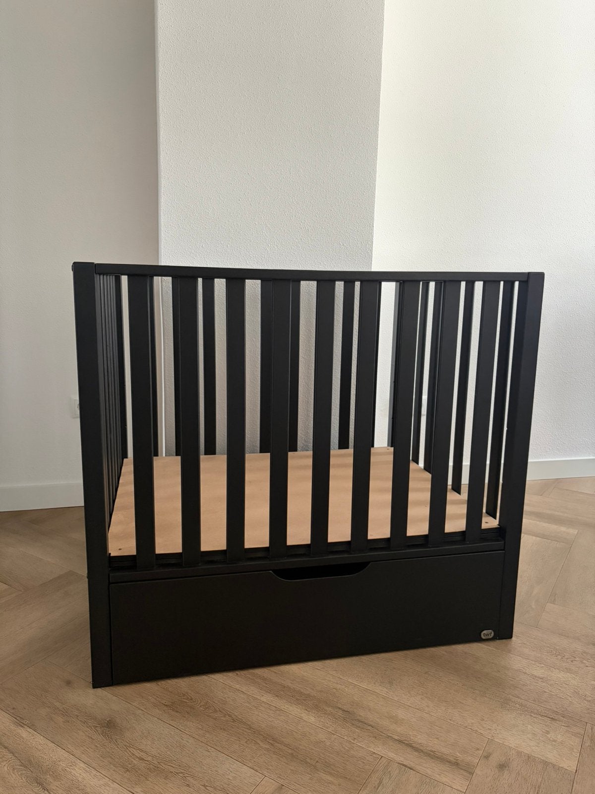 Box met lade, Ophalen, Zo goed als nieuw, Vierkant, In hoogte verstelbaar
