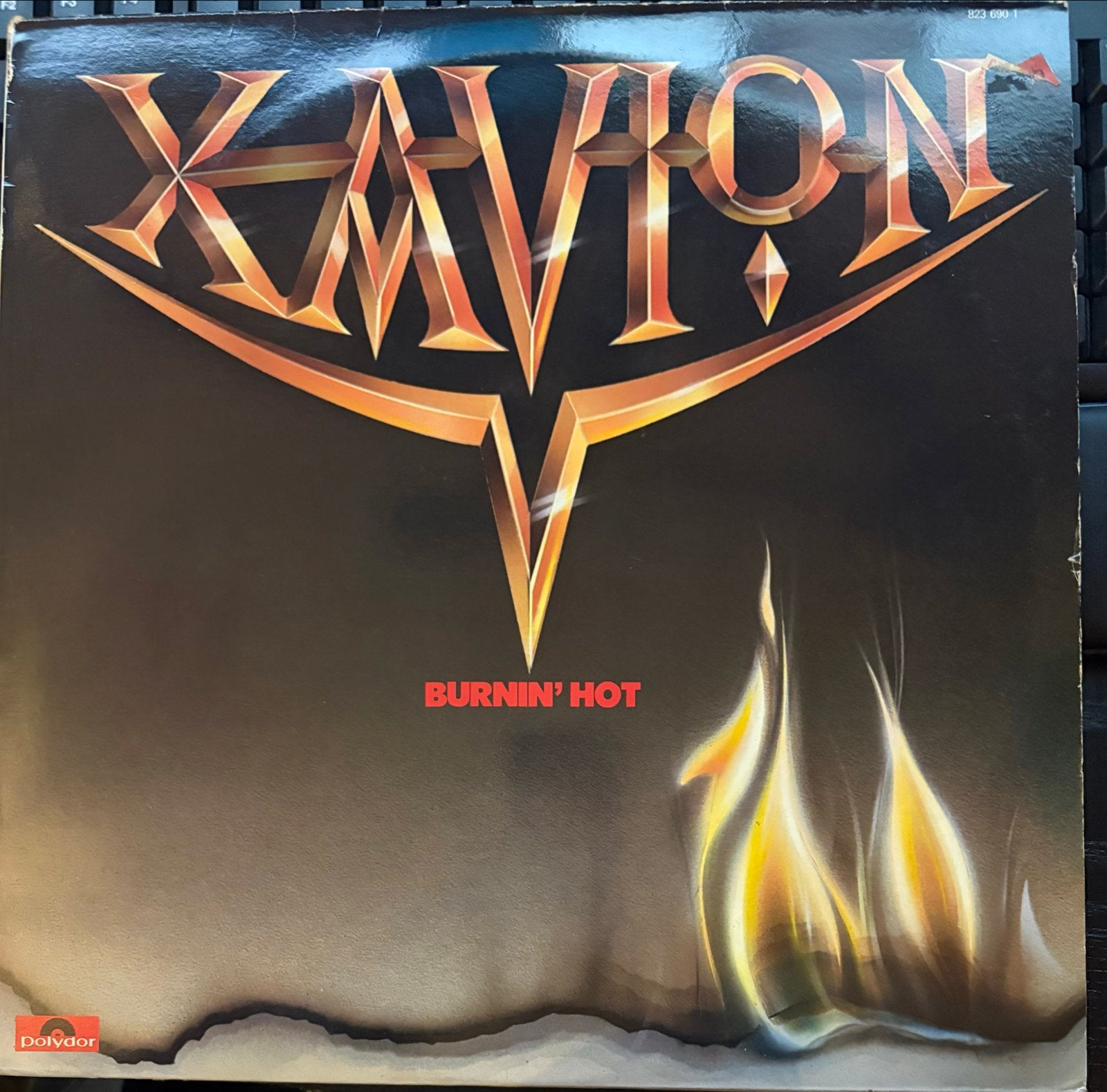 Xavion - Burnin' Hot (1984) Funk Rock LP
