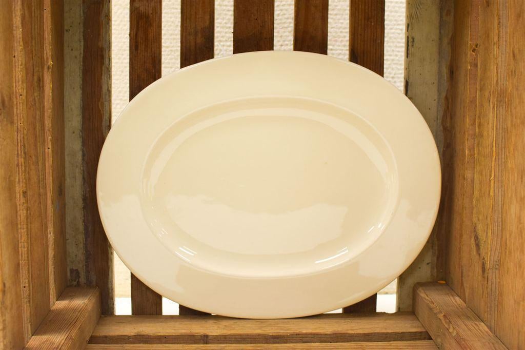 Clarity Plain ovale porseleinen schaal 30391, Gebruikt, Ophalen of Verzenden, Bord(en), Wedgwood