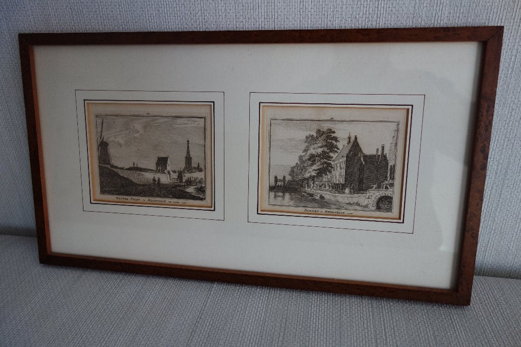 Gravure Medemblik Cornelis Pronk, Ophalen of Verzenden, Gravure