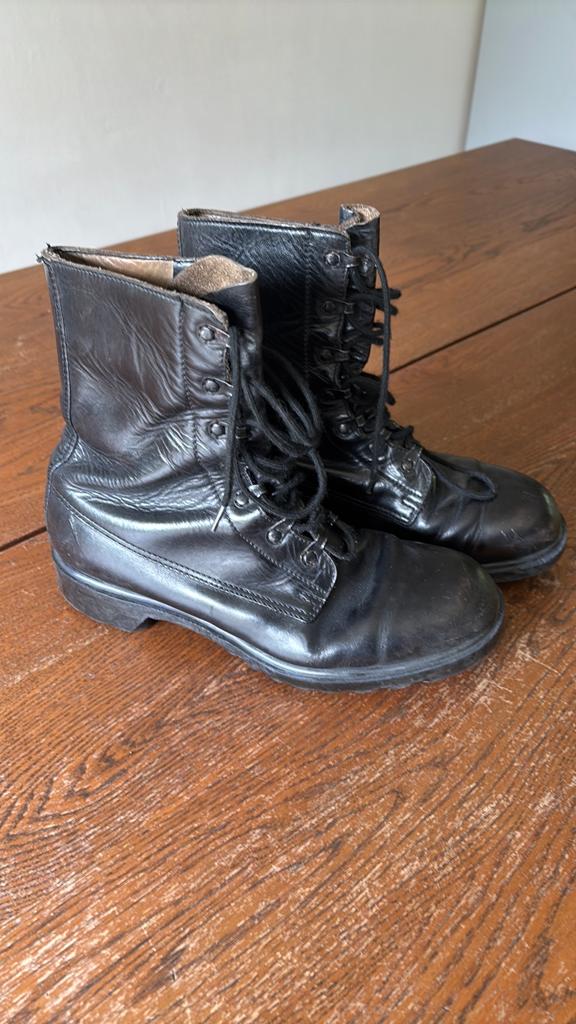 Leger kistjes mt 43, Zwart, Boots, Ophalen of Verzenden, Gedragen