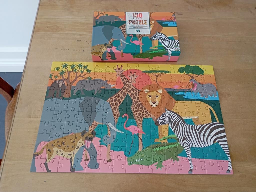 Puzzel 150 stukjes Nature Planet, Ophalen of Verzenden, Meer dan 50 stukjes, Zo goed als nieuw, 6 jaar of ouder