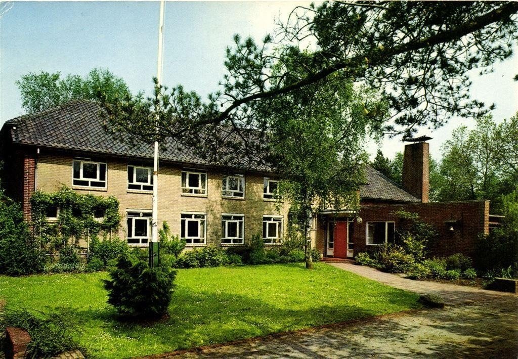 Natuurvriendenhuis Krikkenhaar, Bornerbroek - 1975 gelopen, Ophalen of Verzenden, 1960 tot 1980, Gelopen, Overijssel