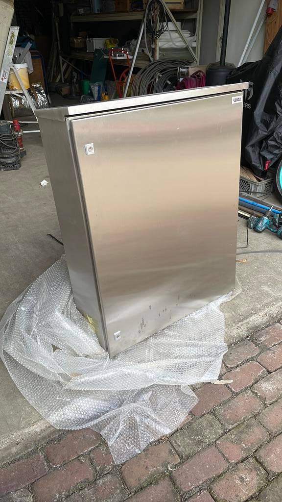 Elektra kast RVS, Ophalen, Nieuw