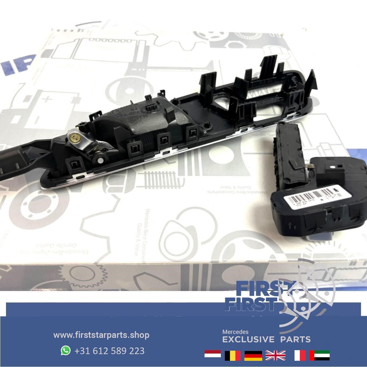 W176 W117 W156 AMG STOELBEDIENING KNOPPEN DEURPANEEL Mercede, Gebruikt, -, Ophalen of Verzenden, -