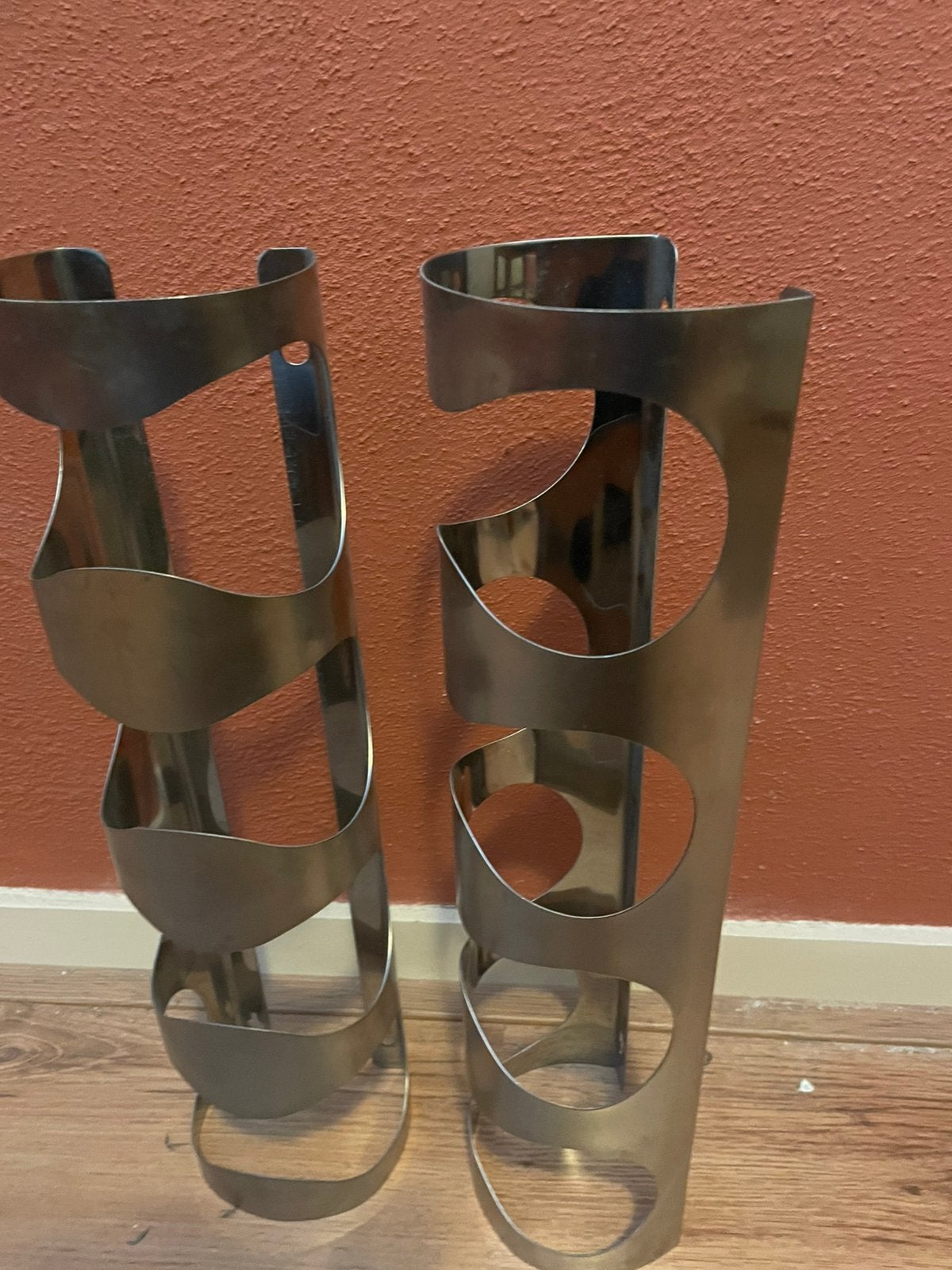 Ikea Vurm  vintage wijnrekken, Huis en Inrichting, Woonaccessoires | Wijnrekken, Ophalen, Zo goed als nieuw, Metaal, Minder dan 50 cm