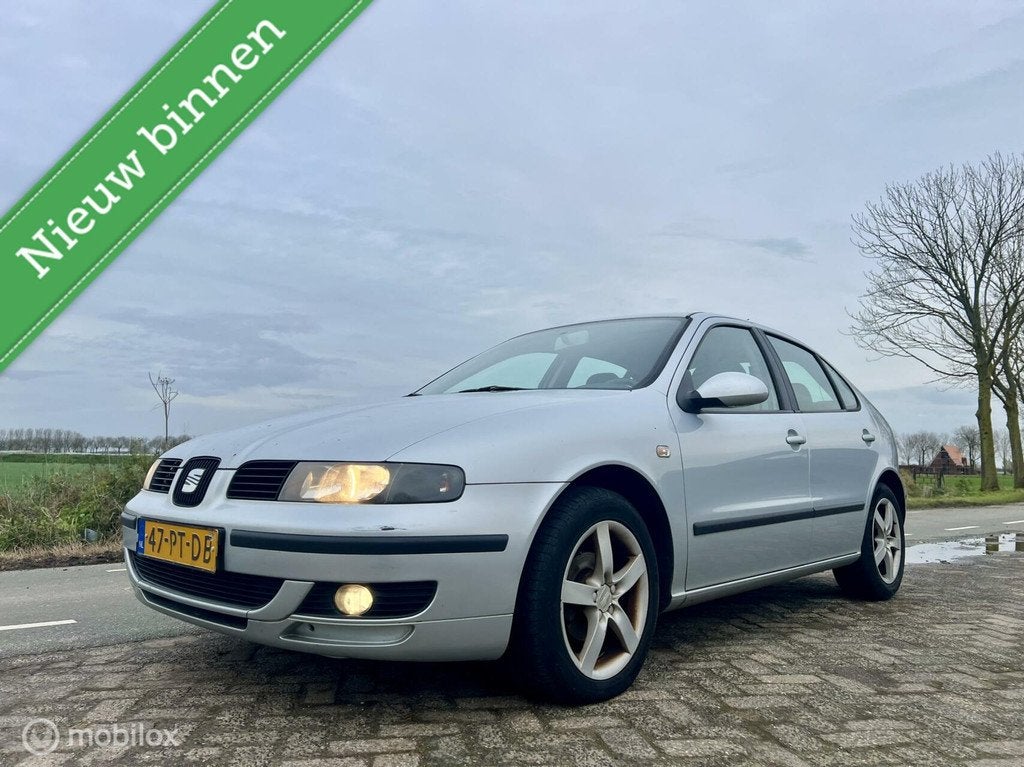 Seat Leon 1.6-16V Sport, BJ 2004, Airco, APK Feb 2027, Voorwielaandrijving, 4 cilinders, Leon, Handgeschakeld