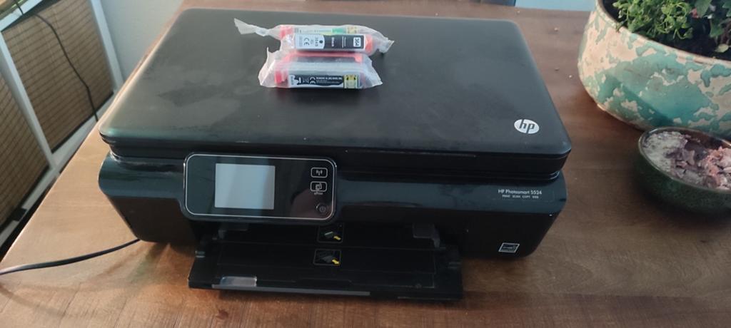 HP photosmart 5524 printer, Computers en Software, Printers, Ophalen, Gebruikt