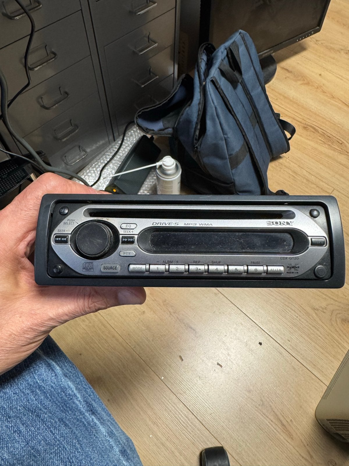 Sony CDX-GT20 Autoradio met CD/MP3/WMA-speler, Auto diversen, Ophalen of Verzenden, Gebruikt