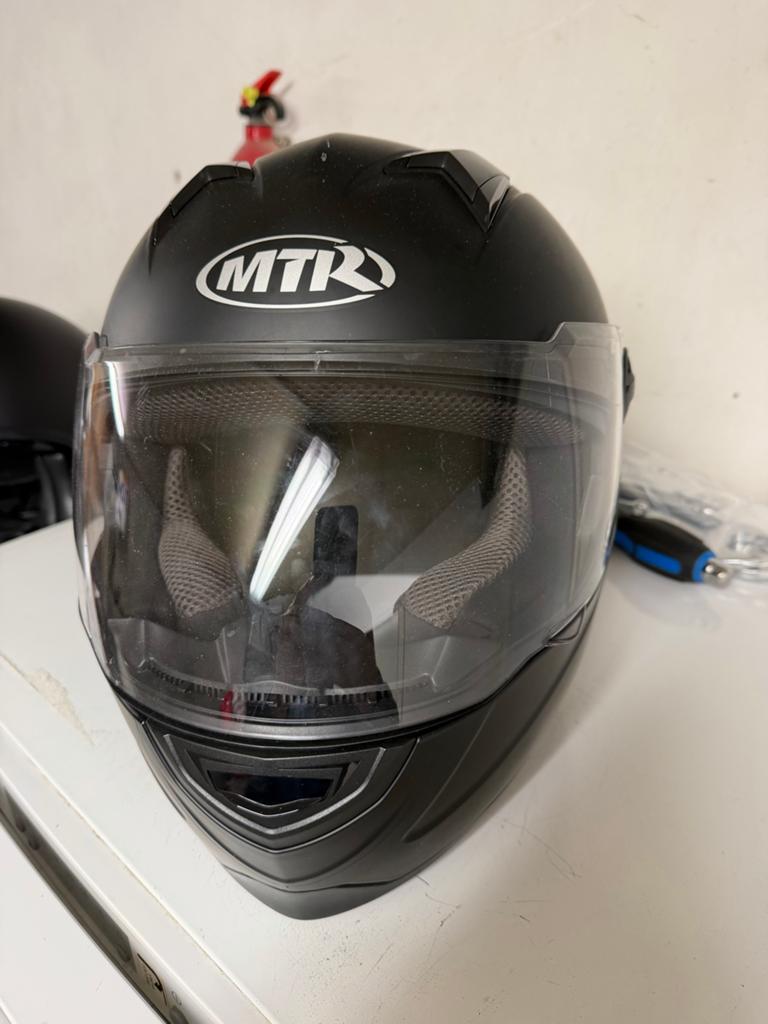 MTR Integraalhelm Zwart - Maat XS, Overige merken, Ophalen of Verzenden, Integraalhelm, Dames
