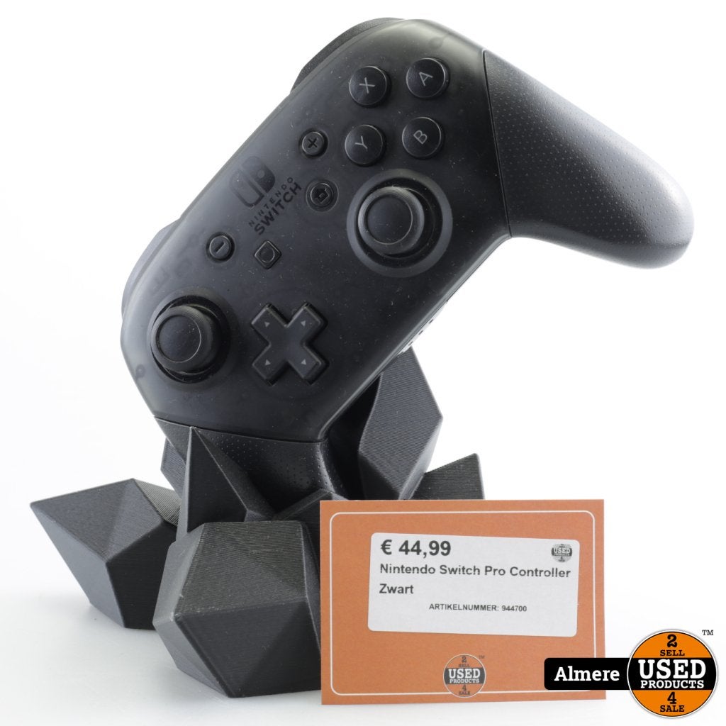 Nintendo Switch Pro Controller Zwart, Spelcomputers en Games, Spelcomputers | Nintendo Switch, Nintendo, Gebruikt, Support@nintendo.com