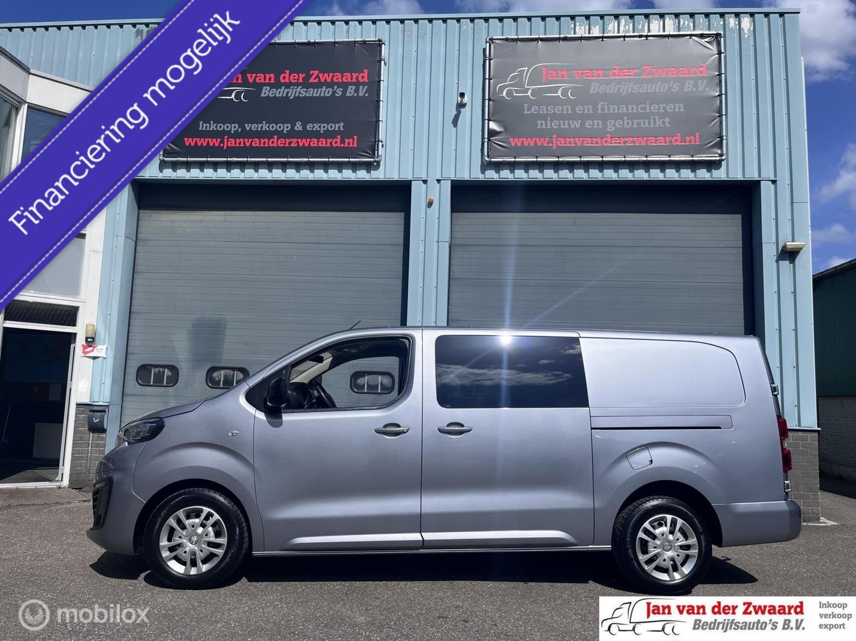 Peugeot Expert Bestel 2.0 Blue HDI 145 PK Long Dubbele cabin, Auto's, Gebruikt, Euro 6, 4 cilinders, 2500 kg