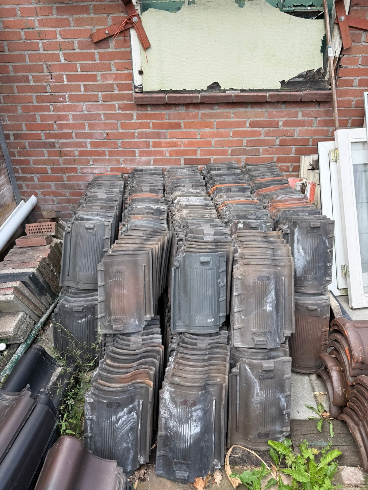 Dakpannen te koop, Ophalen, Gebruikt, 15 m² of meer, Dakpannen