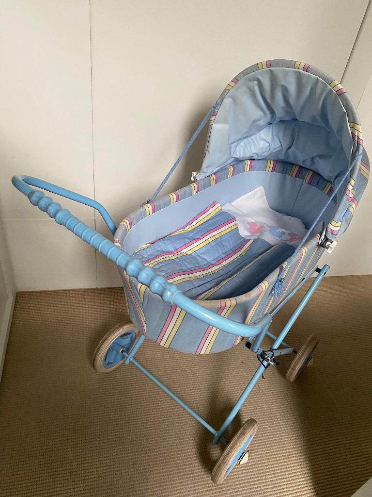 poppenwagen, Kinderen en Baby's, Speelgoed | Poppen, Ophalen, Gebruikt, Babypop