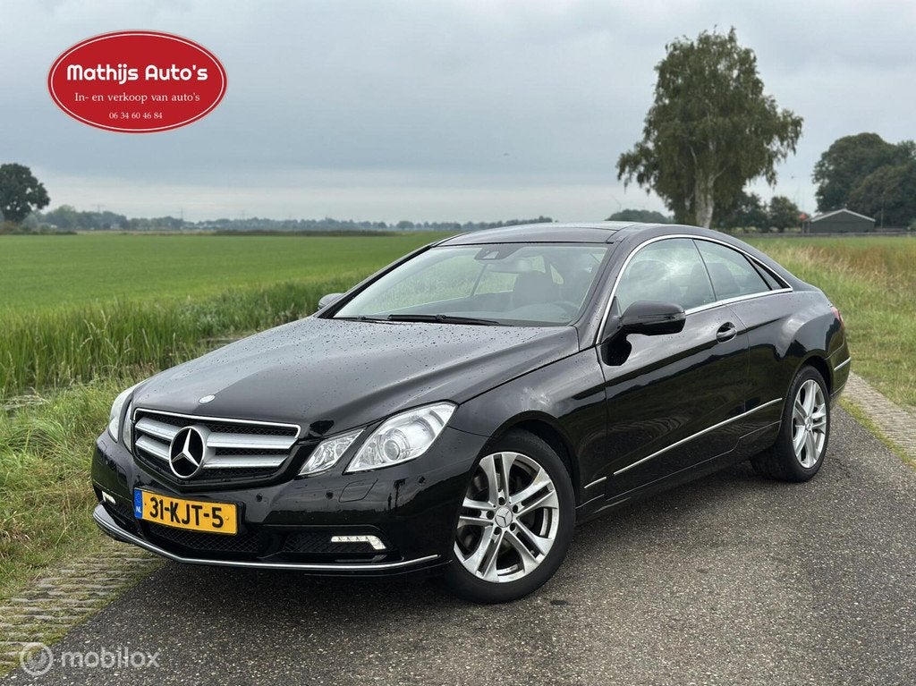 Mercedes E-klasse Coupé 350 CGI Avantgarde Pano! Youngtimer, Automaat, Euro 5, Achterwielaandrijving, 1800 kg