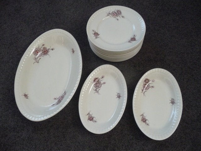 Mosa servies, Ophalen