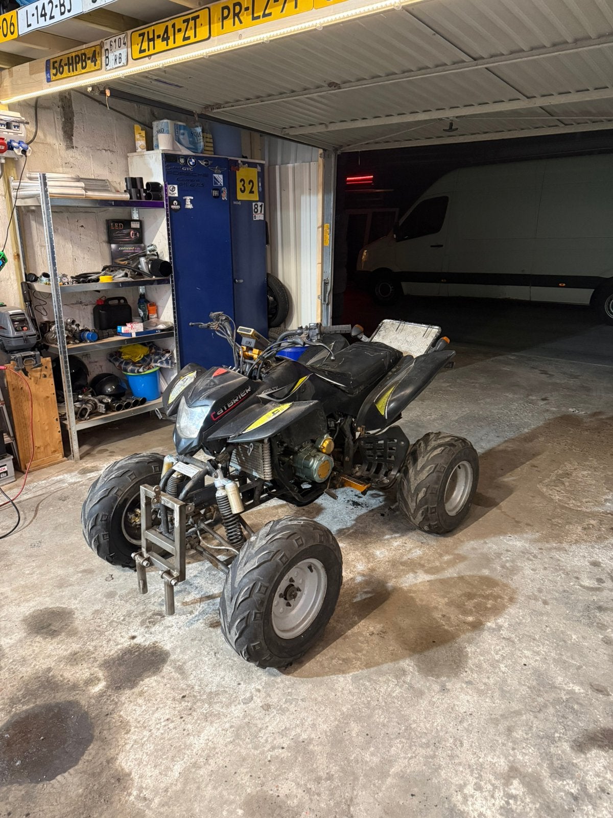 Bashan quad met kenteken, 1 cilinder, 200 cc