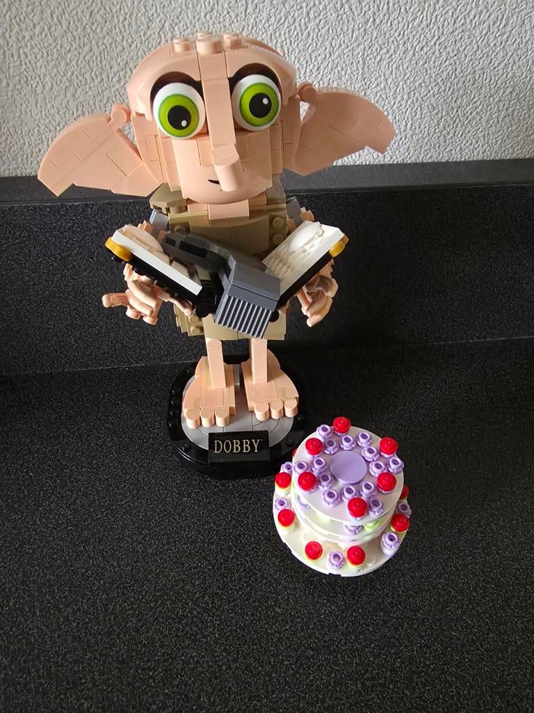 Lego harry potter dobby 76421 huis elf, Ophalen of Verzenden, Zo goed als nieuw, Lego