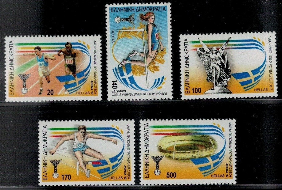 Y185 Griekenland 1948/52 postfris Sport, Verzenden, Griekenland, Postfris