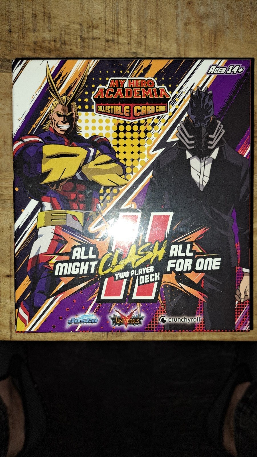 My Hero Academia CCG:All Might vs. All For One 2-Player Deck, Ophalen of Verzenden, Nieuw, Speeldeck
