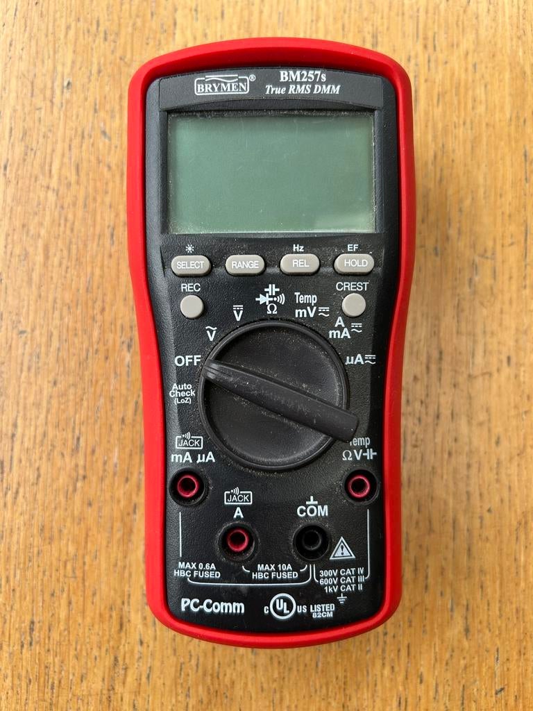 BM257s multimeter, Doe-het-zelf en Verbouw, Ophalen of Verzenden, Zo goed als nieuw, Multimeter