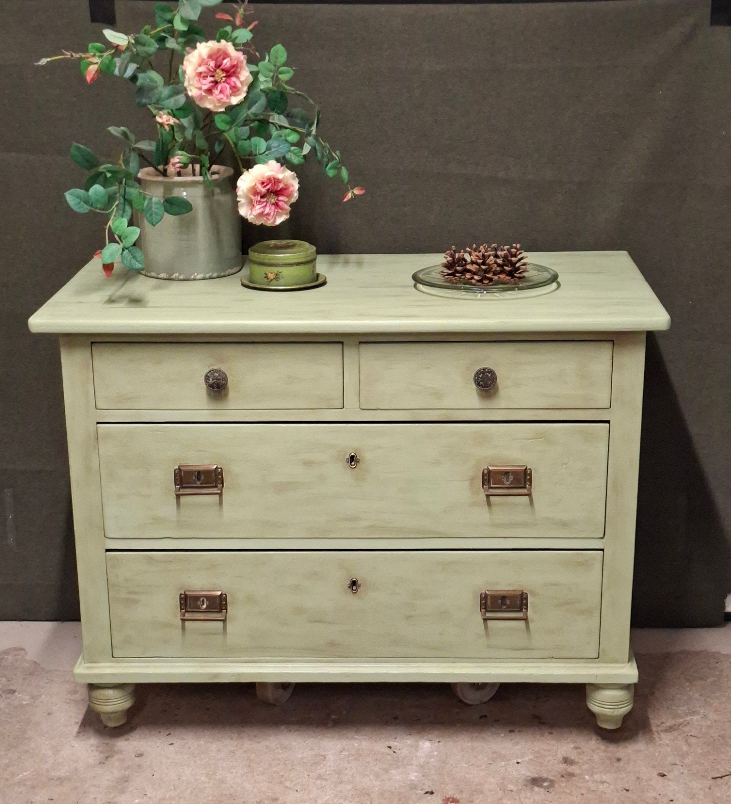 Commode 108x58x79 cm met soepele lades, Antiek en Kunst, Ophalen