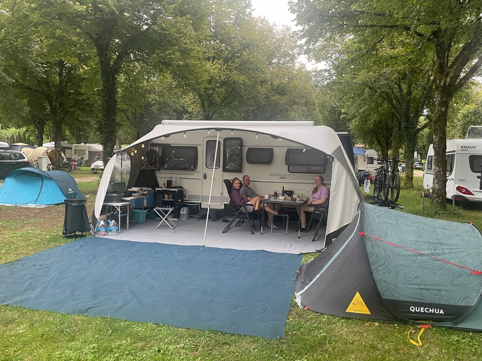 Bax unico verona voortent zeer weinig gebruikt, Caravans en Kamperen, Voortenten en Luifels, Ophalen, Zo goed als nieuw